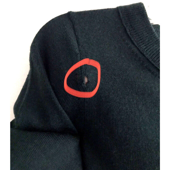 J. Crew | Women's 3/4 Sleeve Crew Neck Pullover Wool Tee Size XS Green - Picture 9 of 9